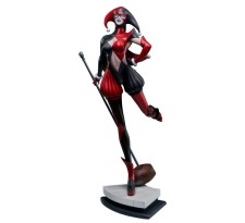 DC Comics Statue Harley Quinn by Stanley Lau Sideshow Exclusive 43 cm